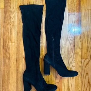 Thigh High Zara boots SAME DAY SHIP black